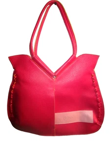 women faux leather pink purse made by trend NEW - Picture 1 of 6