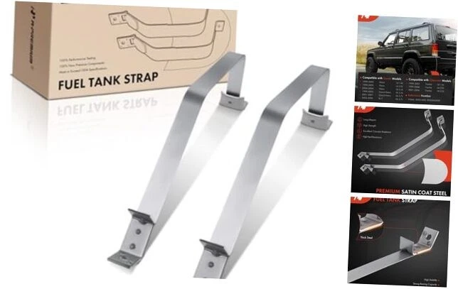 Fuel Tank Straps Compatible with Chevrolet Tracker 1999-2008 Suzuki Grand Foto 1 de 4