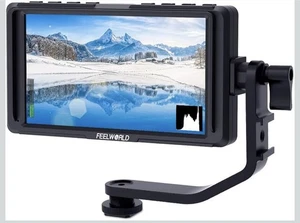 FEELWORLD F5 5 Inch DSLR On Camera Field Monitor Small Full HD 1920x1080 - Picture 1 of 9