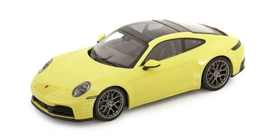 Minichamps 1:18 PORSCHE 911 (992.2) CARRERA COUPE YELLOW MET 2024 - 155064021 - Immagine 1 di 2