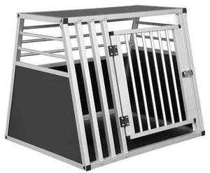 Hundebox Transportbox Hundetransportbox Reisebox Gitterbox Alu Auto 0007 - Bild 1 von 6