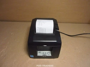 STAR TSP650II Thermal Receipt Ticket POS USB Printer Drucker Black TESTED OK - Afbeelding 1 van 3