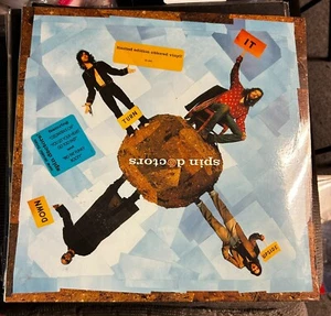 SPIN DOCTORS Turn It Upside Down Green Vinyl LP  1994  sealed with hype stickers - Picture 1 of 2