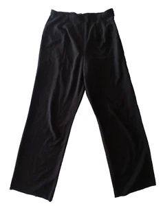 EAST 5TH HIGH RISE DRESS PANTS BLACK PLEATED SIDE ZIP WIDE LEG WOMENS SIZE 4 - Picture 1 of 12