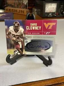 2007 SAGE Hit Auto Silver David Clowney #A13 Rookie Auto RC - Picture 1 of 13