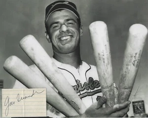 Gus Triandos Autographed Signed 8x10 Photo - MLB Orioles Yankees Phillies w/COA - Picture 1 of 1
