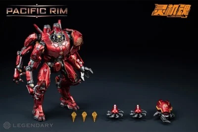 LING JIHUN Pacific Rim Gipsy Avenger Gipsy Danger Crimson Typhoon 20cm Mecha Toy