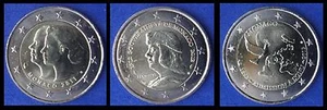 MONACO - 2 EURO GEDENKMÜNZE 2011 - 2013 alle Jahre verfügbar - Bild 1 von 4