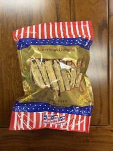 100% Pure Wisconsin American Ginseng Dry Root (half pound) Good For Health, Gift - Picture 1 of 3