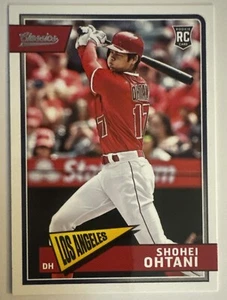 Tarjeta de novato Shohei Ohtani 2018 Panini CLASSIC #13 (7041) - Imagen 1 de 2