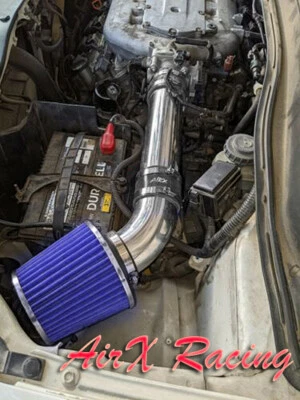 AirX Racing Black-Blue For 2PC 2004-2006 Acura MDX 3.5L V6 Air Intake Kit - Image 1 of 4
