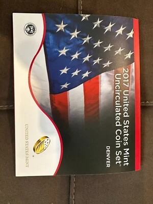 2017 US Uncirculated Mint set Philadelphia and Denver Mint 20 coins.  BRAND NEW  - Image 1 of 4