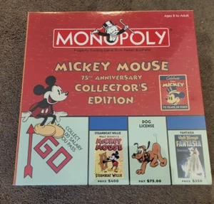 Monopoly Mickey Mouse 75th Anniversary Collector's Edition NEU!!! - Bild 1 von 3