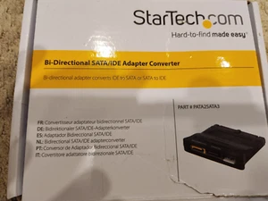 StarTech Bi-Directional SATA IDE Adapter Converter - Picture 1 of 3