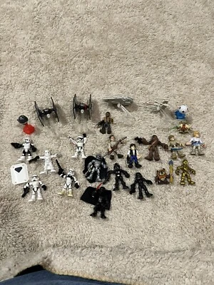 Hasbro Star Wars Galactic Heroes  18 Figures + 4 Vehicles 2011, 2014, and 2015 - Image 1 of 4