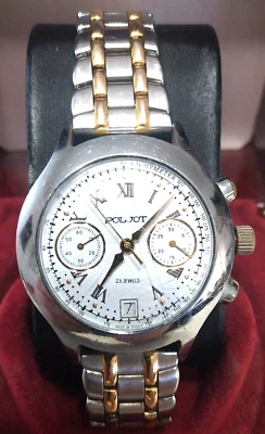Orologio  Uomo  POL JOT  CRONOGRAFO  23 Jewels  n. 567008 garantito - Immagine 1 di 4