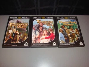 Wilderness Family Mountain Family Robinson 3 DVD Movie Lot Family Homeschool - Picture 1 of 7