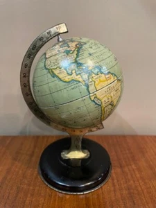 Vintage Pre WWII 1930's Reliable Series 8" Globe - Made in England - Picture 1 of 6