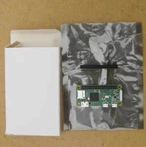 Raspberry Pi® Zero WH v1.1 512 Mo + barrette 2x20p NEUF - Photo 1/4