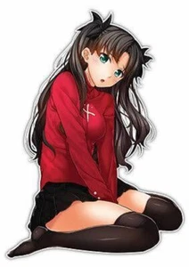 Calcomanía de ventana de coche Fate Stay Night Rin Tohsaka anime 012 - Imagen 1 de 1