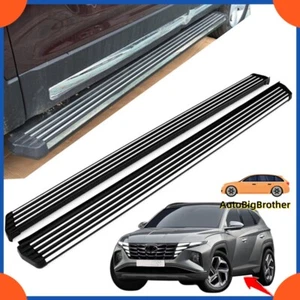 Fits For Hyundai 4th TUCSON NX4 2022 2023 Running board nerf bar side steps - Picture 1 of 6