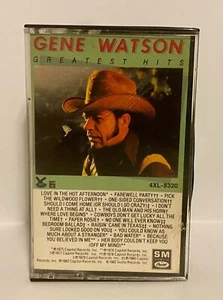 Gene Watson Greatest Hits Audio Music Cassette Tape Very Good Condition - Picture 1 of 24