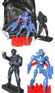 Gi joe Sigma 6 SNAKE EYES Cobra BAT Mission Ninja Night Parachute 2006 complete - Picture 1 of 9