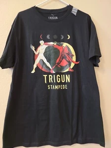 Trigun - Stampede Anime Manga Unisex T-Shirt NWT XL SIZE - Picture 1 of 3