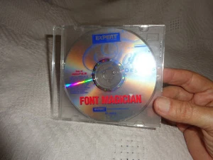 vintage expert software font magician for windows 95,98. xp202013 UNTESTED - Picture 1 of 1
