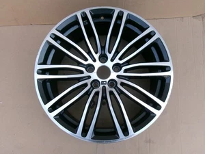 Llanta de aluminio BMW 5er G30 G31 rueda de aleación ligera M radios dobles 664 orbitgrey - Imagen 1 de 7