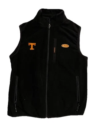 Drake Waterfowl University of Tennessee Men's S Vest Black Fleece U.T. Vols - Image 1 of 4