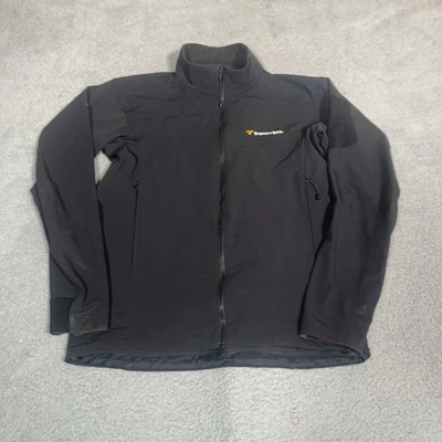 ArcTeryx Jacket Mens Medium Black Gamma Softshell Lightweight Warp Knit Outdoors - Image 1 of 4
