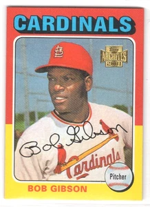 2001 Topps Archive BOB GIBSON card #150 - Picture 1 of 2