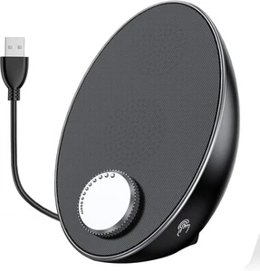 Computer Speakers for Desktop PC - Portable Plug-N-Play Laptop E-1096, Black - Picture 1 of 8