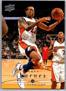 2008-09 Upper Deck #57 Matt Barnes Golden State Warriors - Imagen 1 de 2