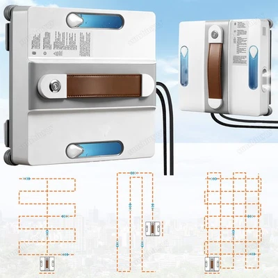 Smart Fensterputzroboter Fernbedienung mit Dual-Wasserspray Anti-Fall 6500Pa NEU - Bild 1 von 4