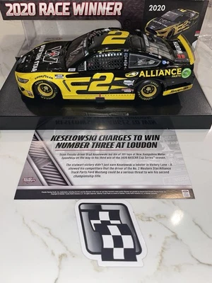 Brad Keselowski 2020 Alliance New Hampshire Race Win 1/24 NASCAR Die Cast Foto 1 de 4