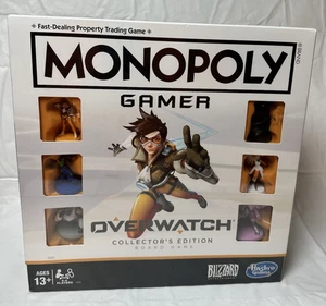 Monopoly Gamer Overwatch Gioco da Tavolo Edizione da Collezione Nuovo Sigillato - Foto 1 di 9