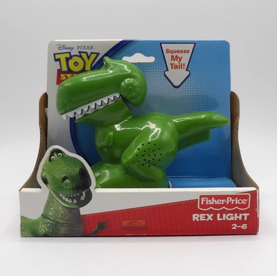 Linterna de dinosaurio Fisher Price Disney Toy Story 3 Rex con sonidos rugientes hablando Foto 1 de 4
