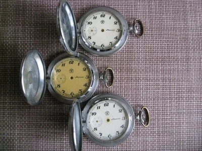 Juego 3 piezas FUNDA DIAL MOLNIA Molnija 3602 para reloj vintage URSS Foto 1 de 4