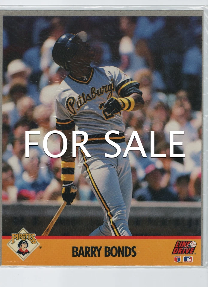PHOTO Barry Bonds Pittsburgh Pirates (8 X 10) Line Drive Color Photograph (NEW) - Image 1 of 1
