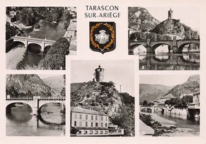 9 TARASCON SUR ARIEGE LE ROCHER DU CASTELLA - Imagen 1 de 2