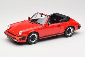 110063030 Porsche 911 930 Carrera Cabriolet 3.2 Guards Red Minichamps 1/18 - Imagen 1 de 8