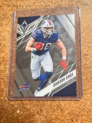 2022 Panini Phoenix Football # 3 Dawson Knox - Image 1 of 2