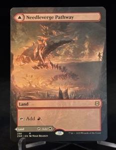 MTG ZNR Zendikar Rising Needleverge Pathway / Pillarverge Pathway - Rare - Bild 1 von 2