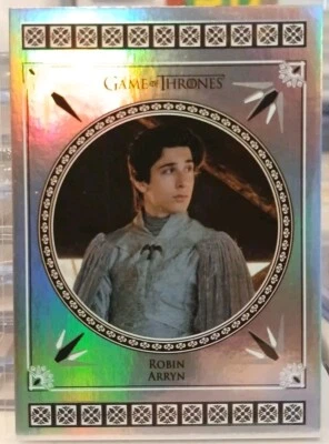 Game Of Thrones Legends Of The Realm Opal Parallel Base #22/25 Robin Arryn 2024  - Image 1 of 2