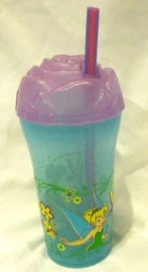 DISNEY ZAK TINKERBELL 16 OZ. SIPPER SIP STRAW TUMBLER BPA FREE-BRAND NEW! - Picture 1 of 1