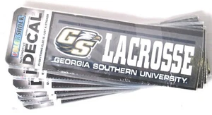 (Lot of 25) COLOR SHOCK Georgia Southern University Lacrosse Auto Decal >NEW< - Picture 1 of 3