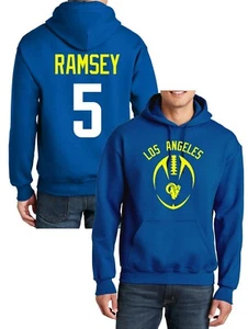 Los Angeles Football Hoodie YS-3XL Jalen Ramsey Hoody - Picture 1 of 1