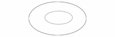 Tubo evaporador condensador de CA Ford Edge 2003-2020 sello superior fabricante de equipos originales 1W1Z19E889HB Foto 1 de 2